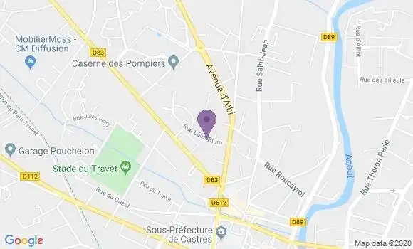 Localisation Mtre Mirc Jean