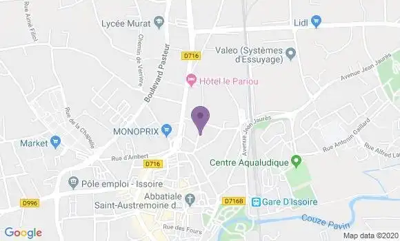 Localisation Mtre Remigi Jean