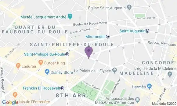 Localisation Mtre Gumery Philippe