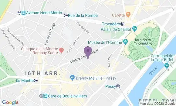 Localisation Mtre Guyard Pascale