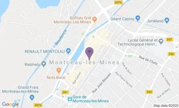Localisation Mtre Bernard Nathalie