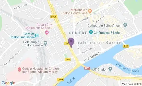 Localisation Mtre Boreau Henri