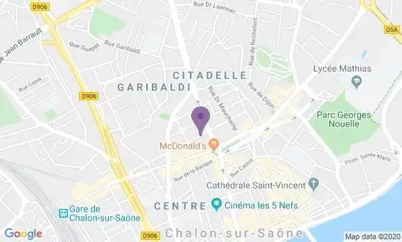 Localisation Mtre Laborderie André