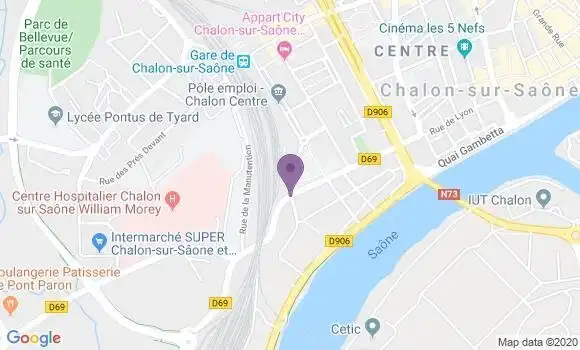 Localisation Mtre Marthouret Nicolas