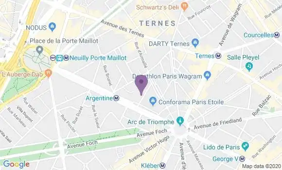 Localisation Mtre Hagege Marilyn