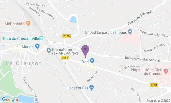Localisation Mtre Ragot Sébastien