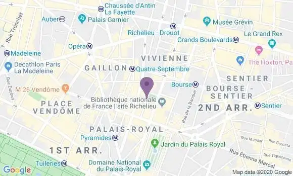 Localisation Mtre Cheron Elvire