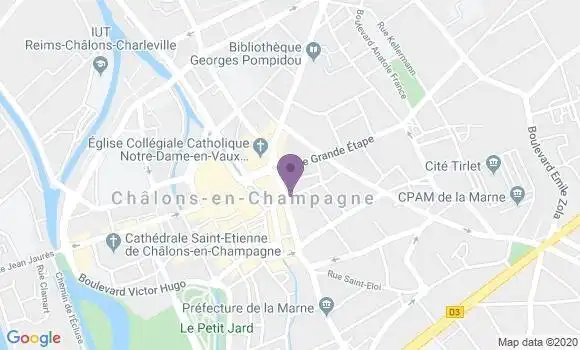 Localisation Mtre Brassens Patrice