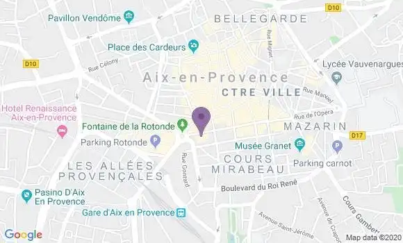 Localisation Mtre Langevin Claire