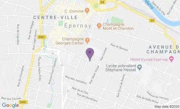 Localisation Mtre Le Nue Jean Louis