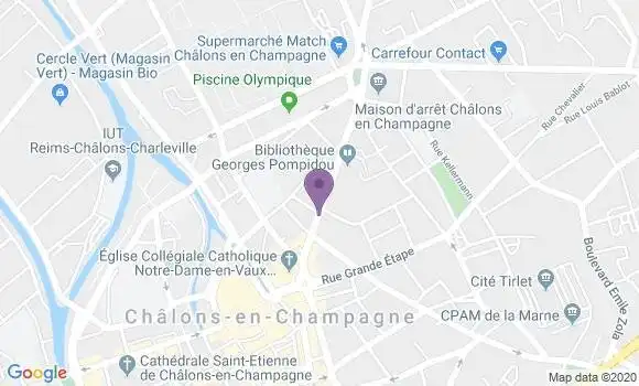 Localisation Mtre Martin Jean Luc