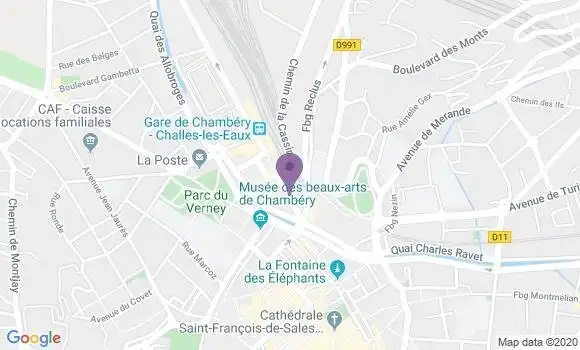 Localisation Mtre Anxionnaz Catherine