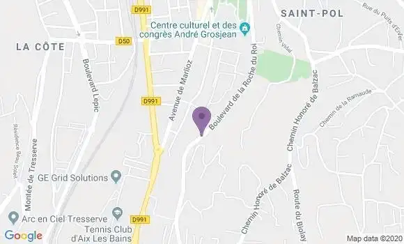 Localisation Mtre Artis Muriel