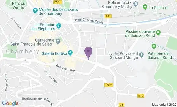 Localisation Mtre Bret Elodie