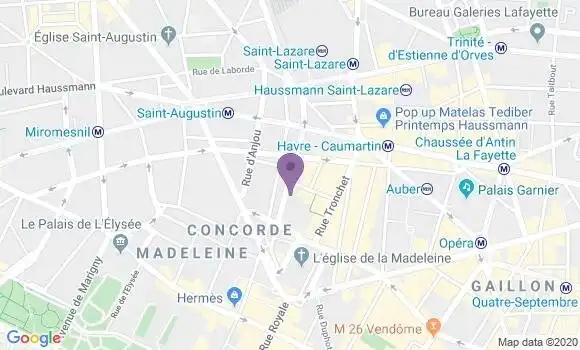 Localisation Mtre Hans Pincet Pascale