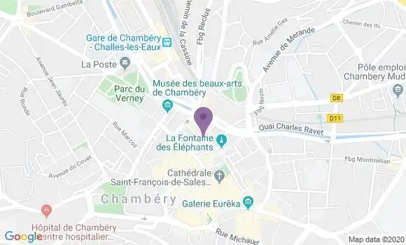Localisation Mtre Chavot Nathalie