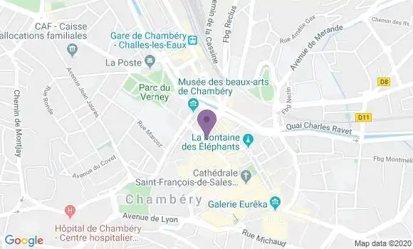 Localisation Mtre Poirier Brigitte