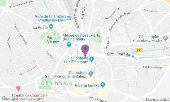 Localisation Mtre Selini El Hem