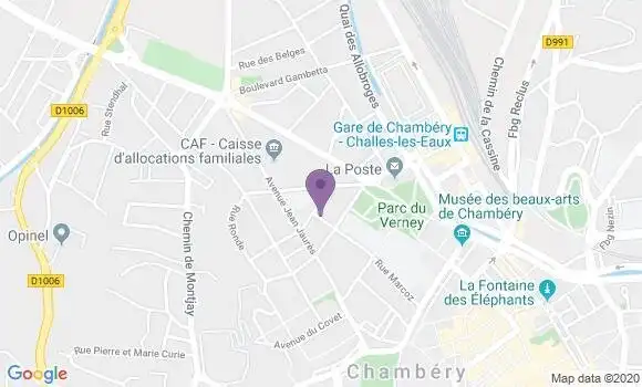 Localisation Mtre Thonnelier Catherine