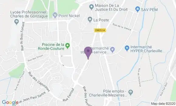 Localisation Mtre Bourbouze Thierry