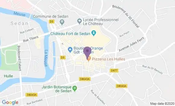 Localisation Mtre Colinet Isabelle