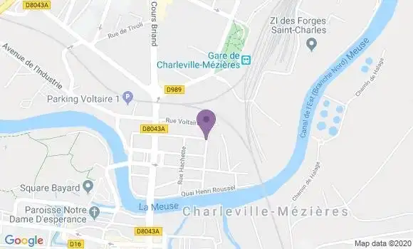 Localisation Mtre Deslandes Jacques