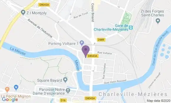 Localisation Mtre Manil Jeanne
