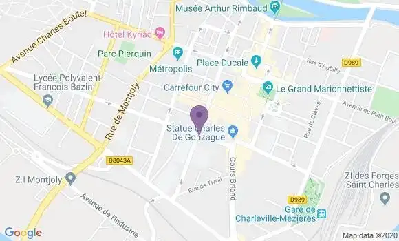 Localisation Mtre Rouille Bertrand