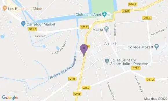 Localisation Mtre Archange Stephane