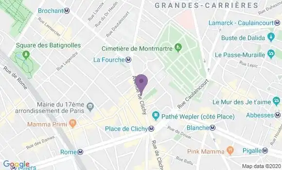 Localisation Mtre Cardona Henri Joseph
