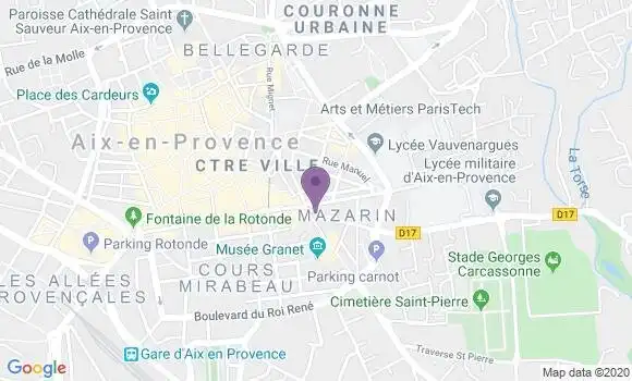 Localisation Mtre Lions Marguerite