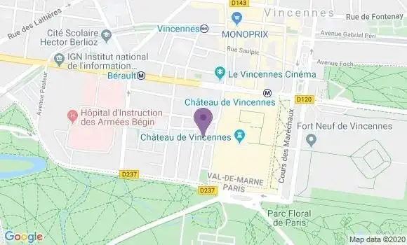 Localisation Mtre Henry Justine