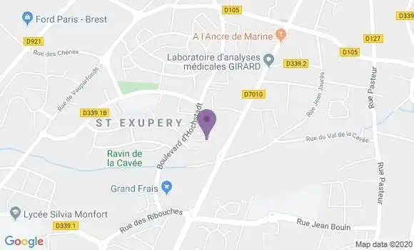 Localisation Mtre Gerges Eric