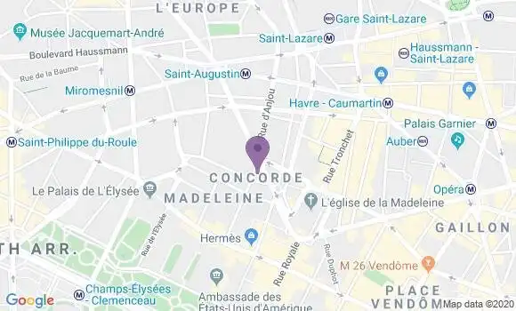 Localisation Mtre Hericotte Erwan
