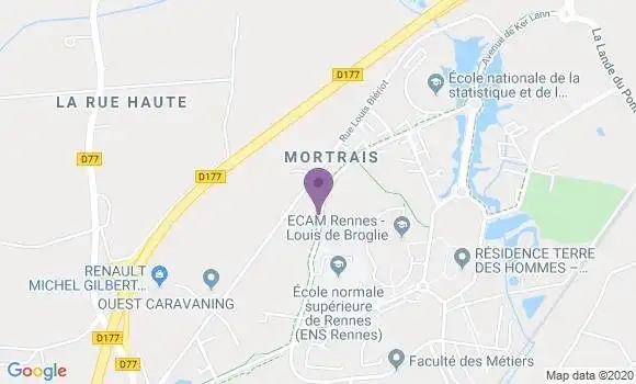 Localisation Mtre Guerin Isabelle