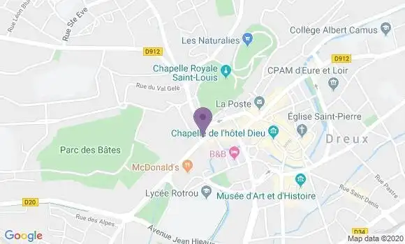 Localisation Mtre Laine Jacky