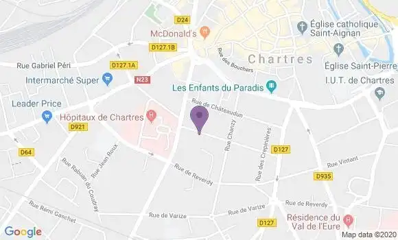 Localisation Mtre Monti Marc