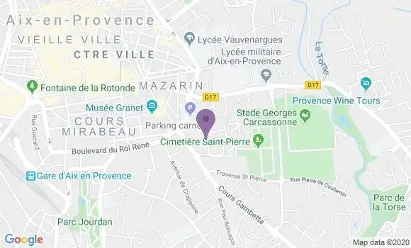 Localisation Mtre Lupo Charles