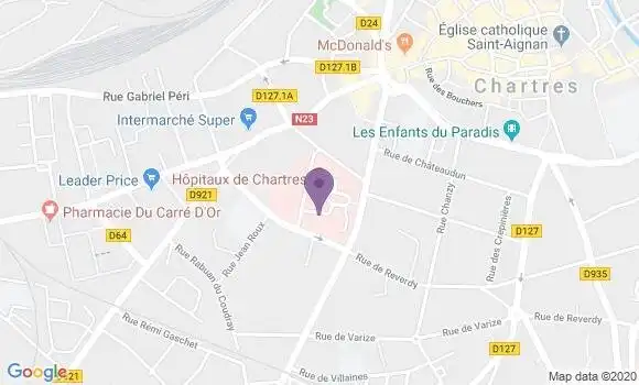 Localisation Mtre Pavan Laure