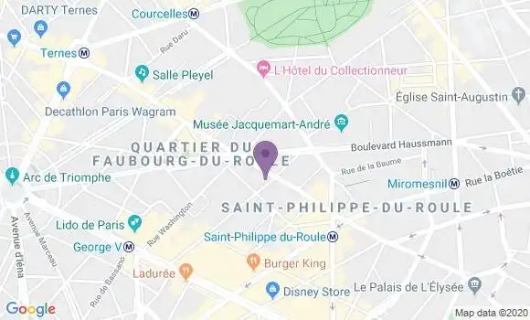 Localisation Mtre Chevallier Corentin
