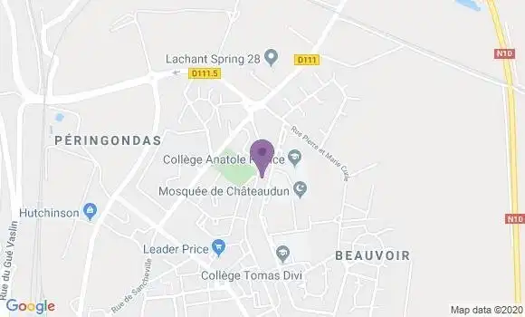 Localisation Mtre Vanier Serge