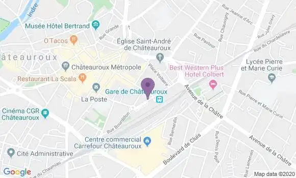 Localisation Mtre Calvez Eliane