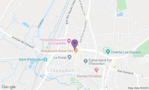 Localisation Mtre Courthes Pascaline