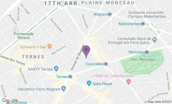 Localisation Mtre Hillel Olivier