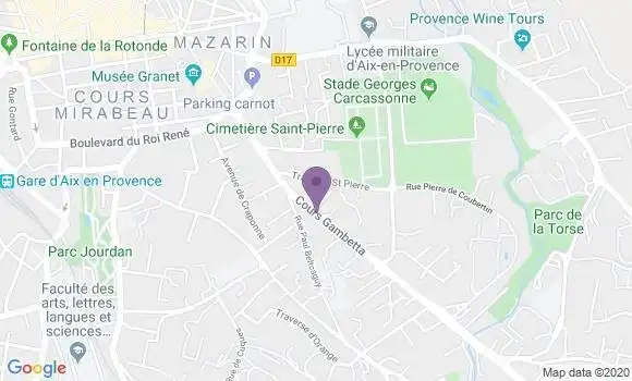 Localisation Mtre Marchessaux Christian