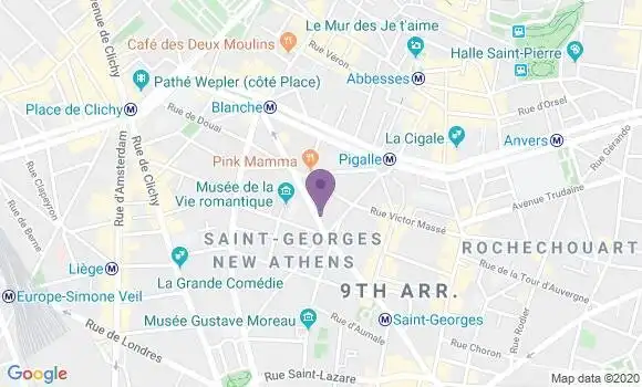 Localisation Mtre Hoarau Julie