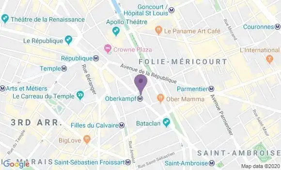Localisation Mtre Hodez Charlotte