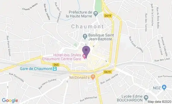 Localisation Mtre Gambini Isabelle