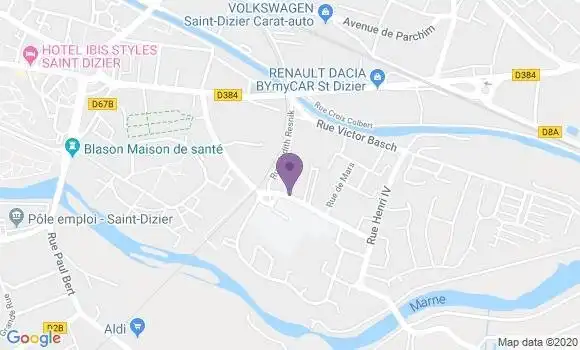 Localisation Mtre Gandon Philippe