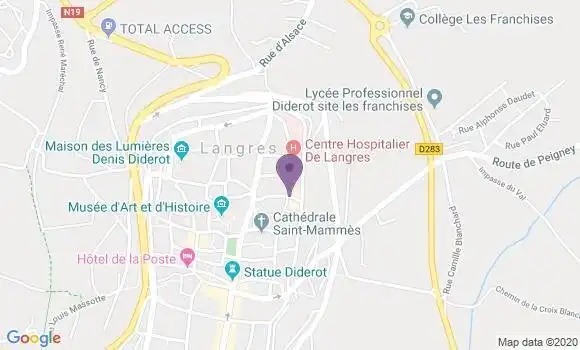 Localisation Mtre Garnavault Jean